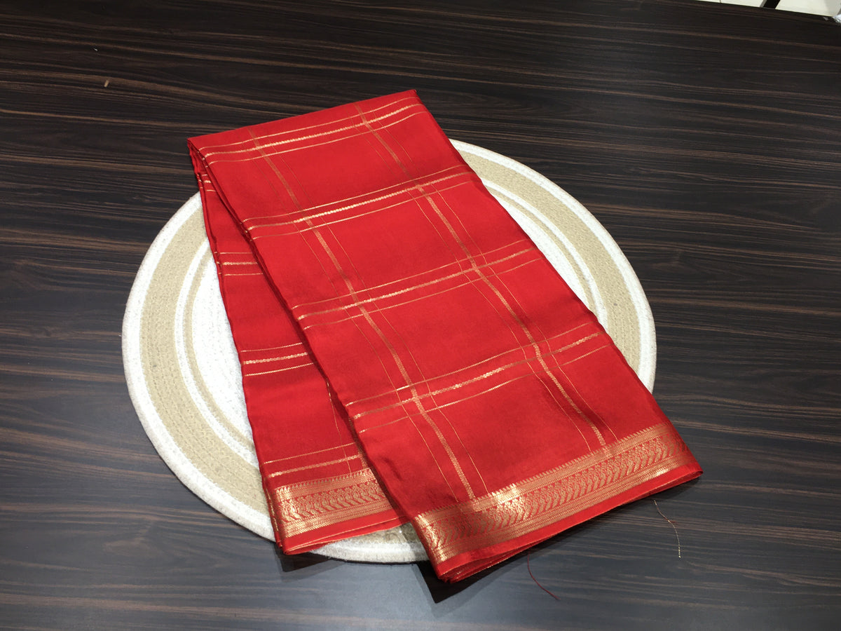 Semi Mysore Crape Silk