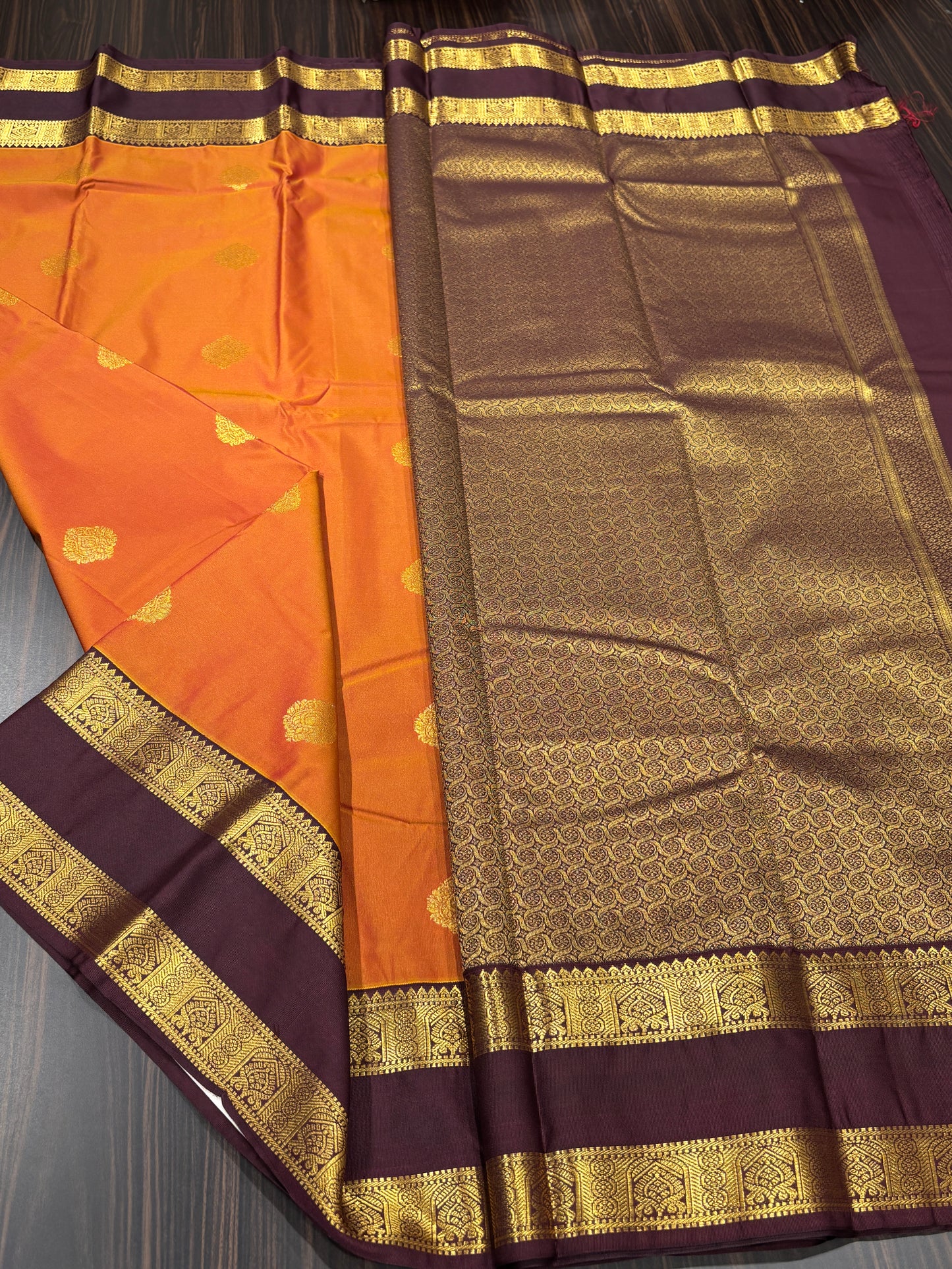 Semi Kanchipuram silk