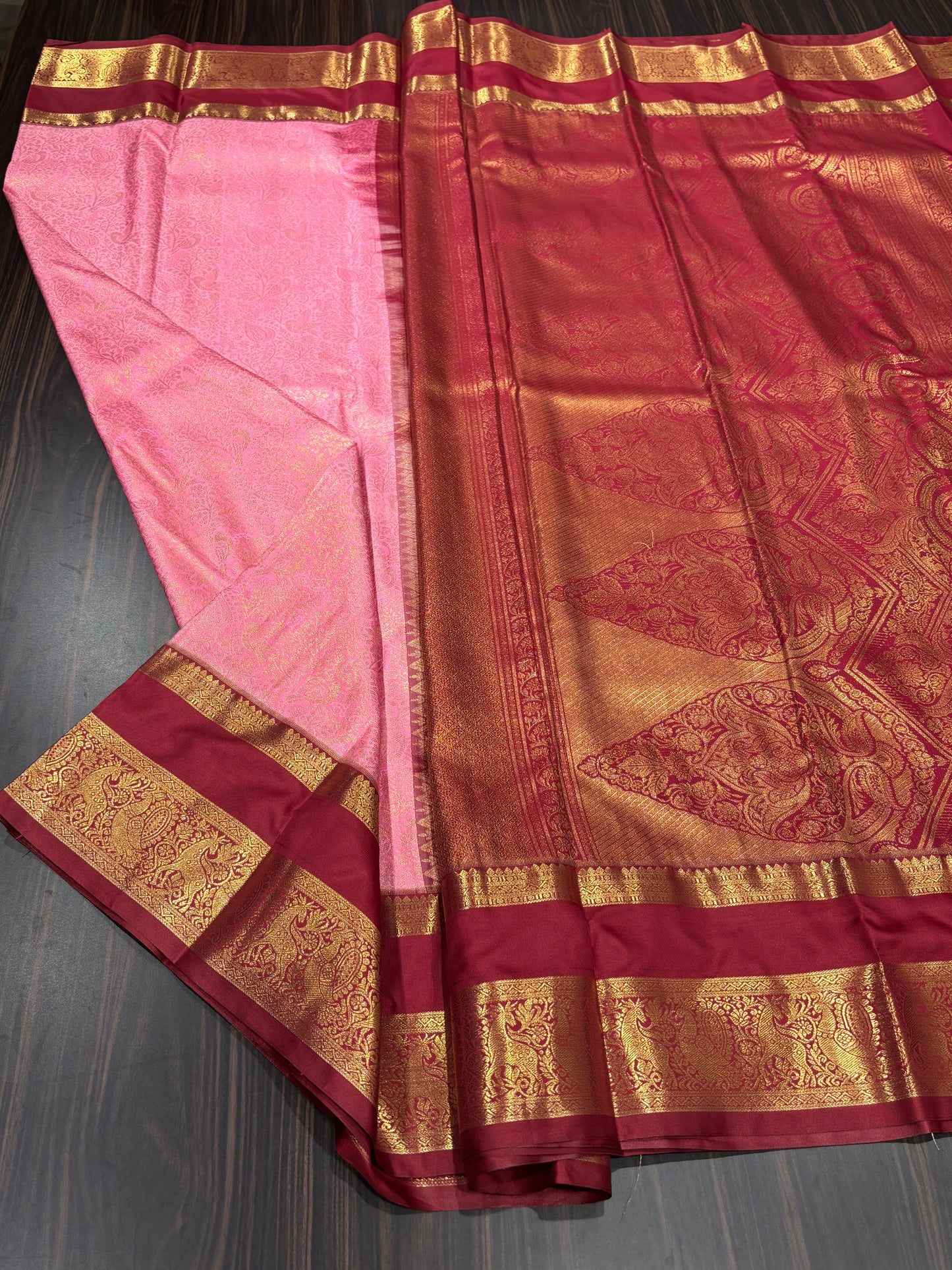 Semi Kanchipuram silk