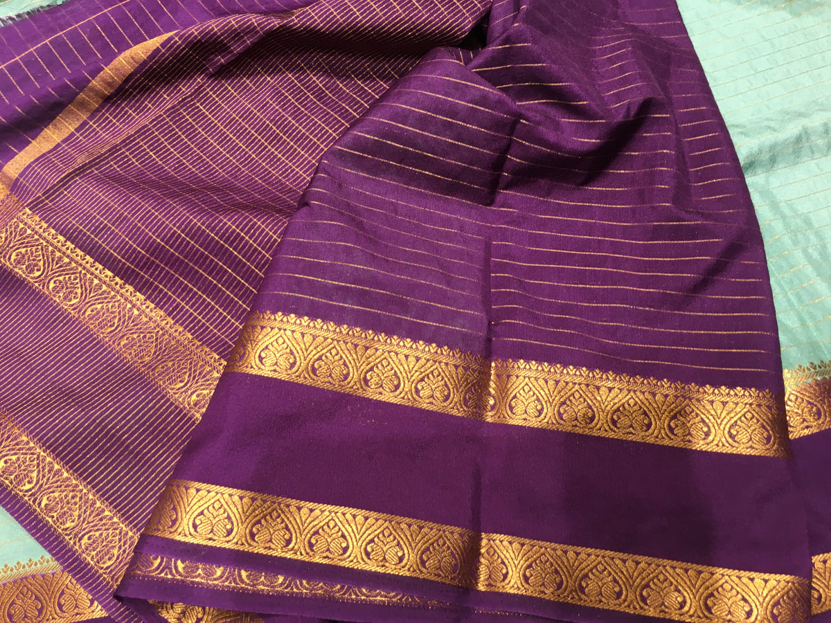 Semi Mysore Crape Silk