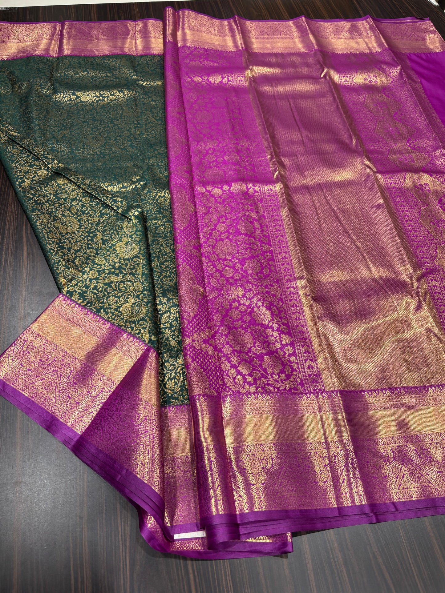 Semi Kanchipuram silk