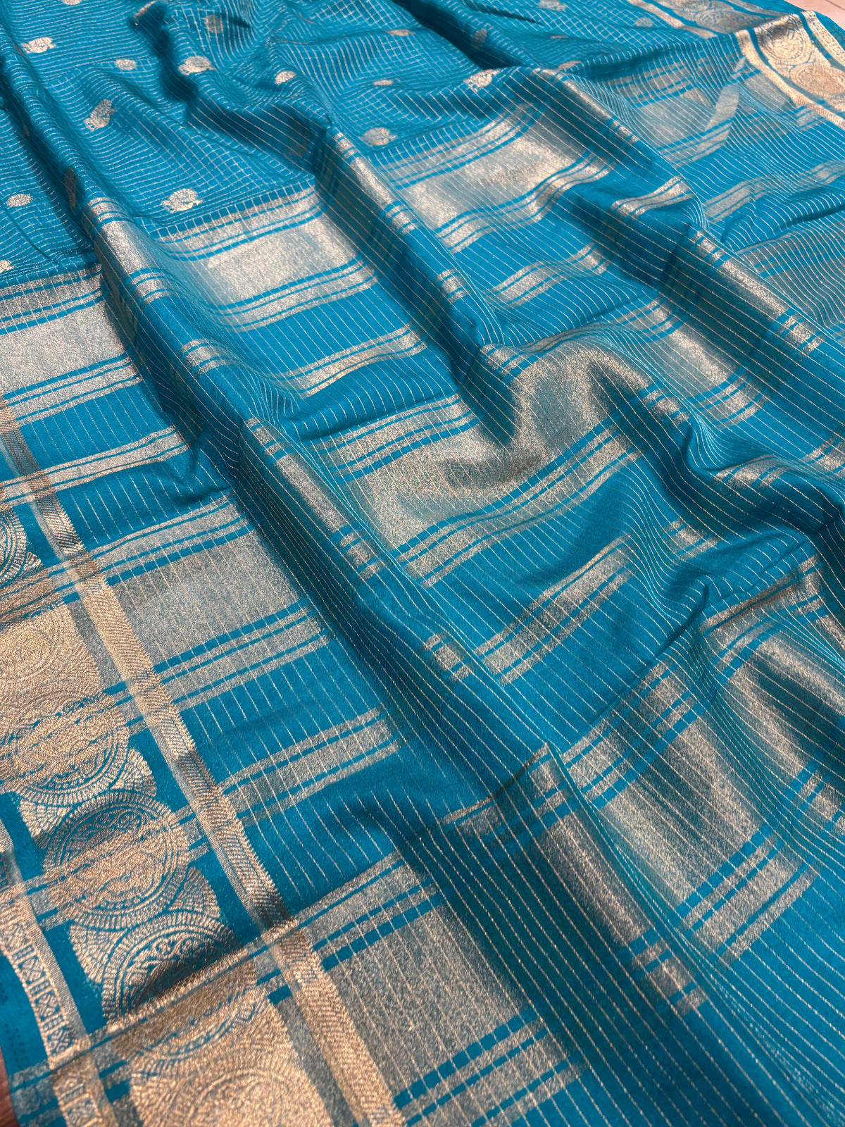 Semi Mysore Crape Silk