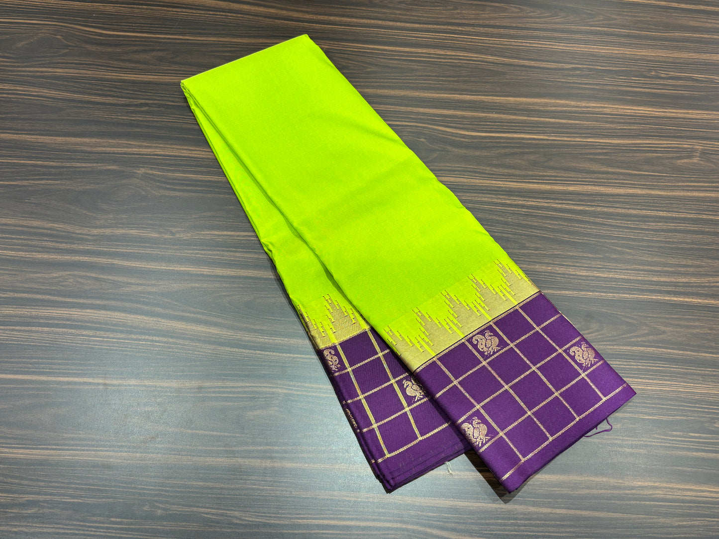 Semi Kanchipuram silk