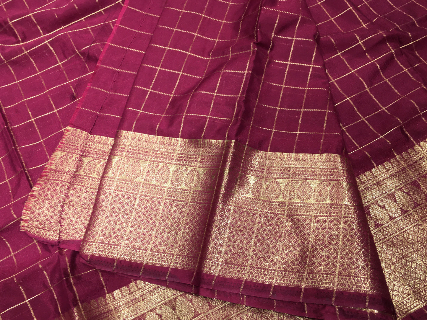Semi Mysore Crape Silk