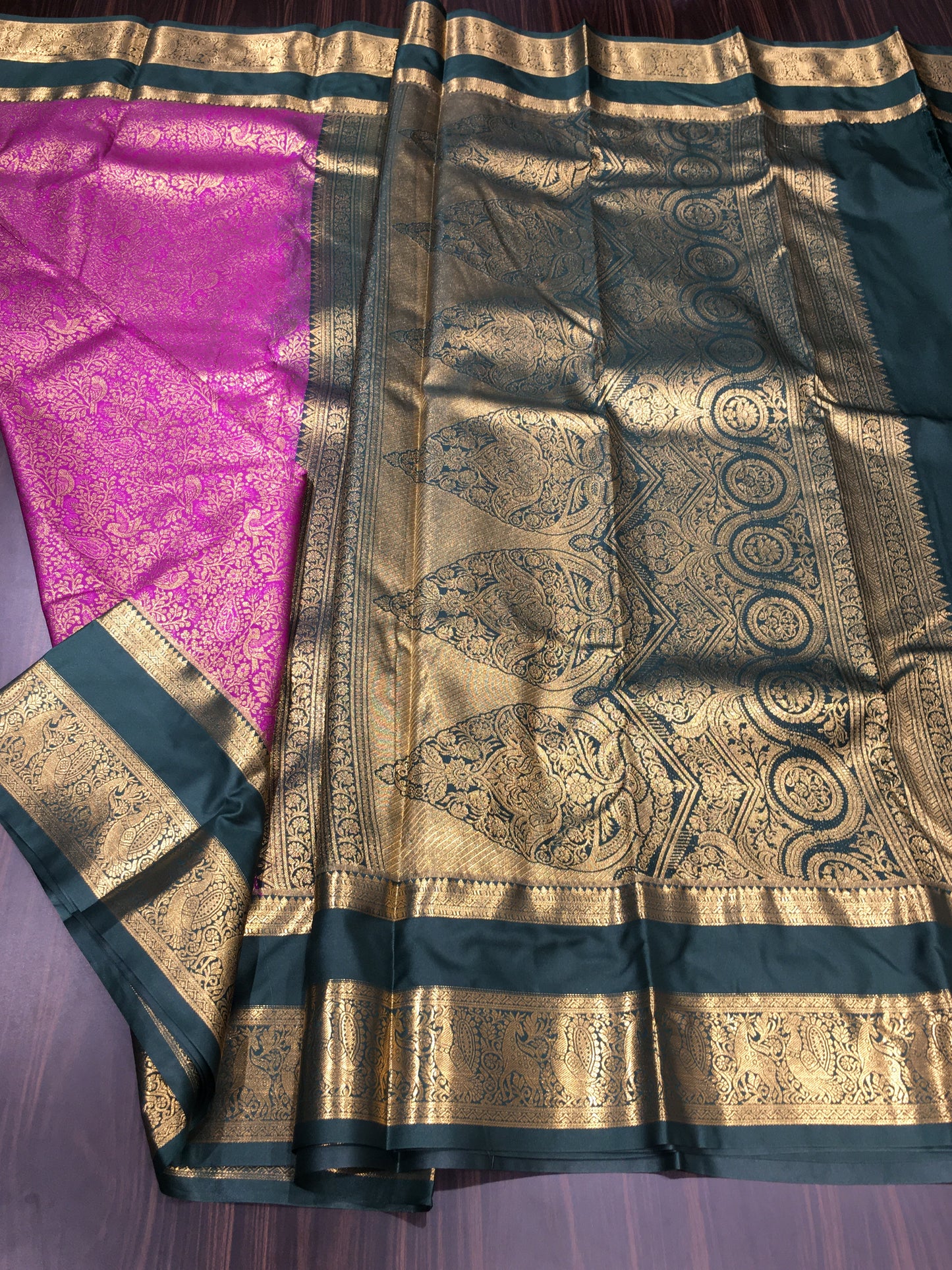 Semi Kanchipuram silk