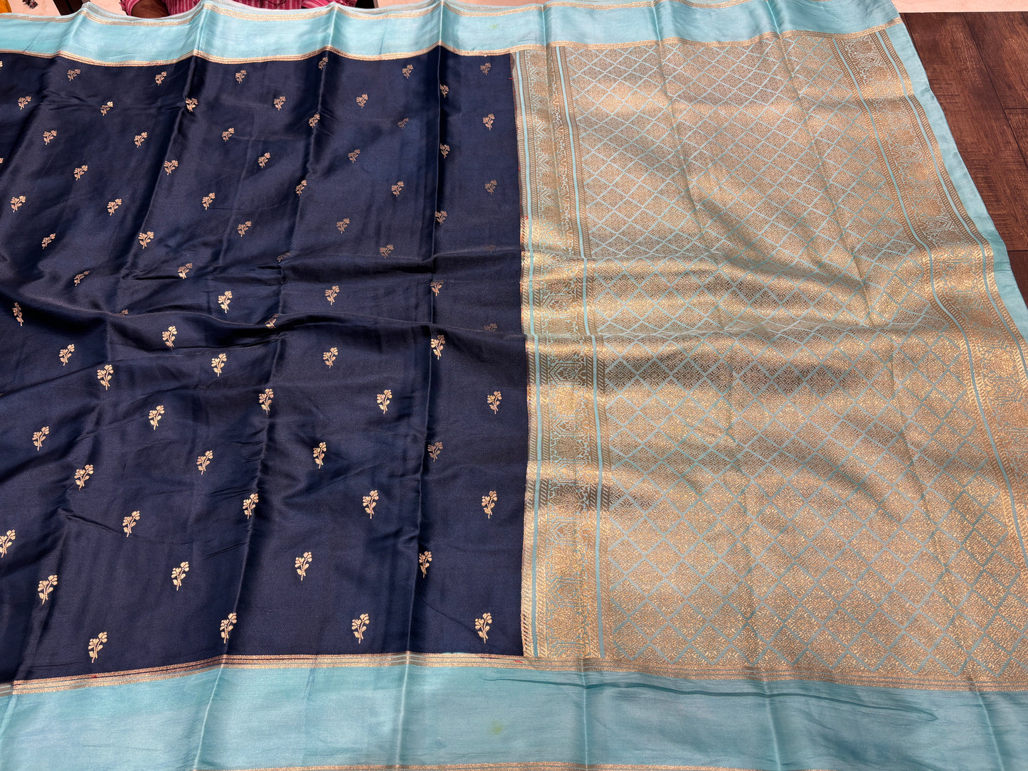Soft crape saree