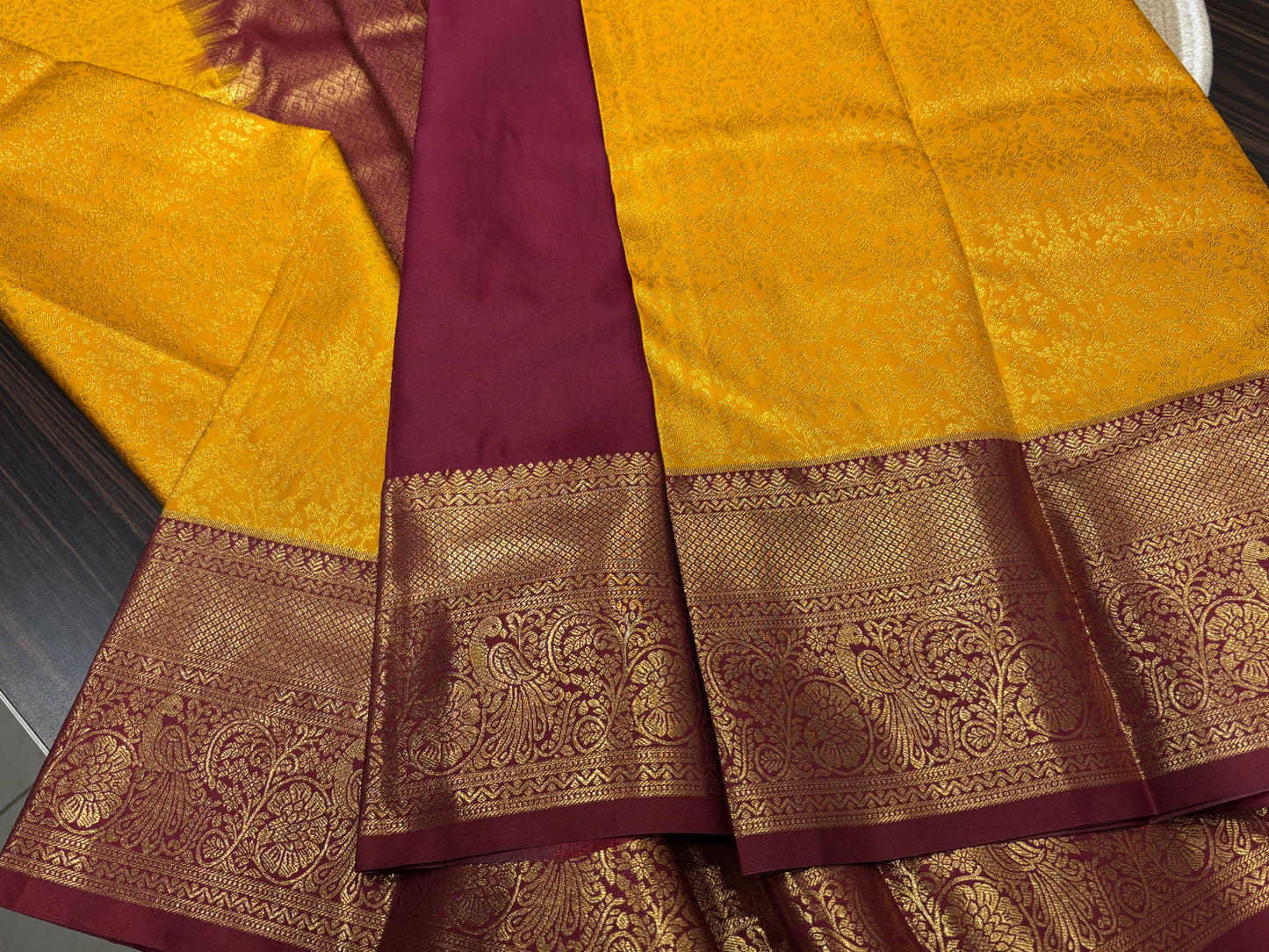 Semi Kanchipuram silk