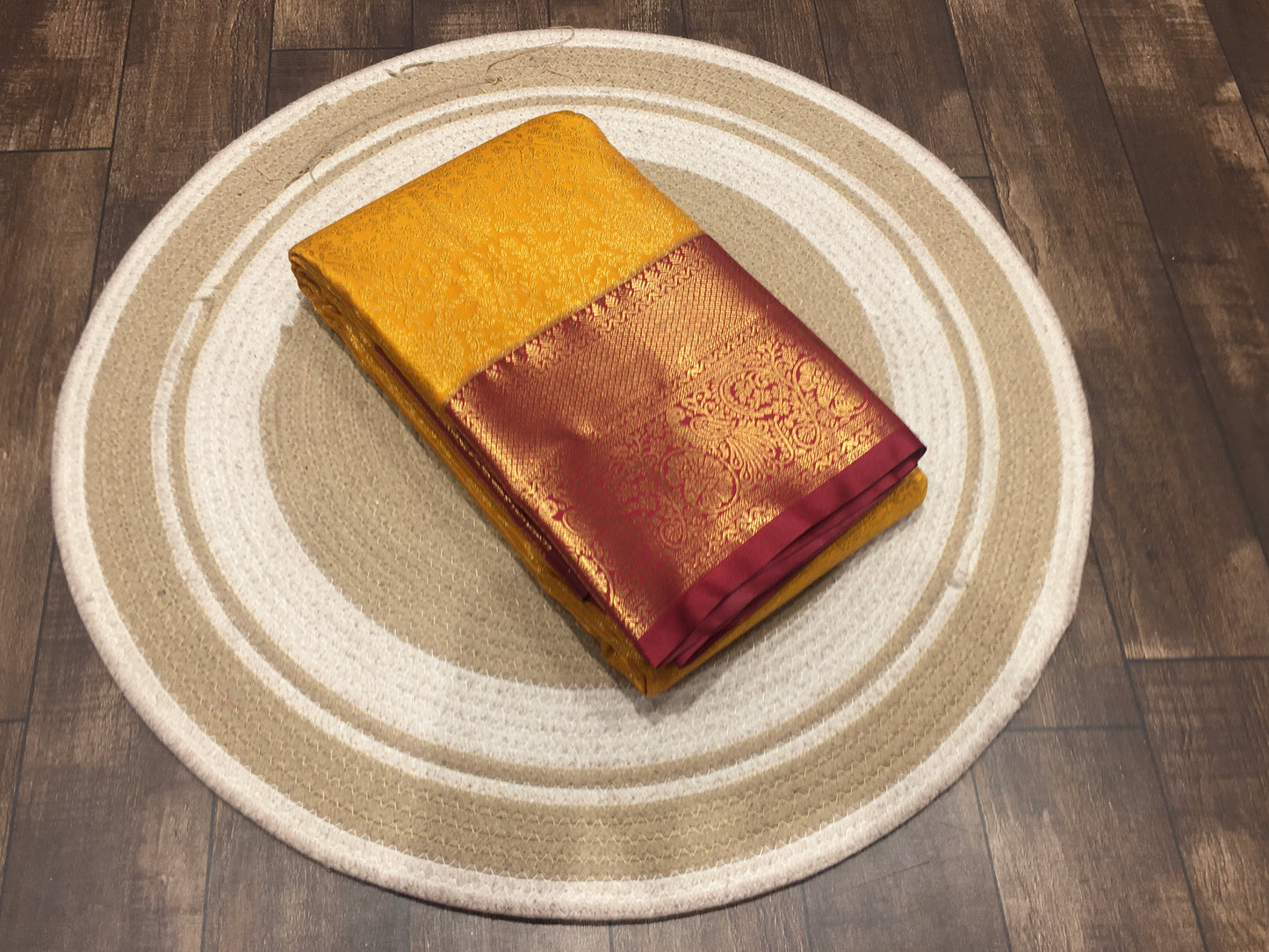 Semi Kanchipuram silk