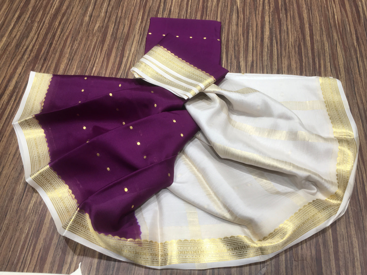 Pure Mysore silk