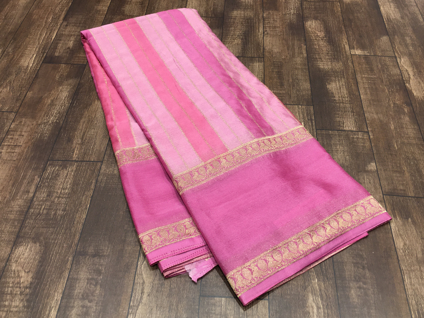 Wrinkle Chiffon Saree
