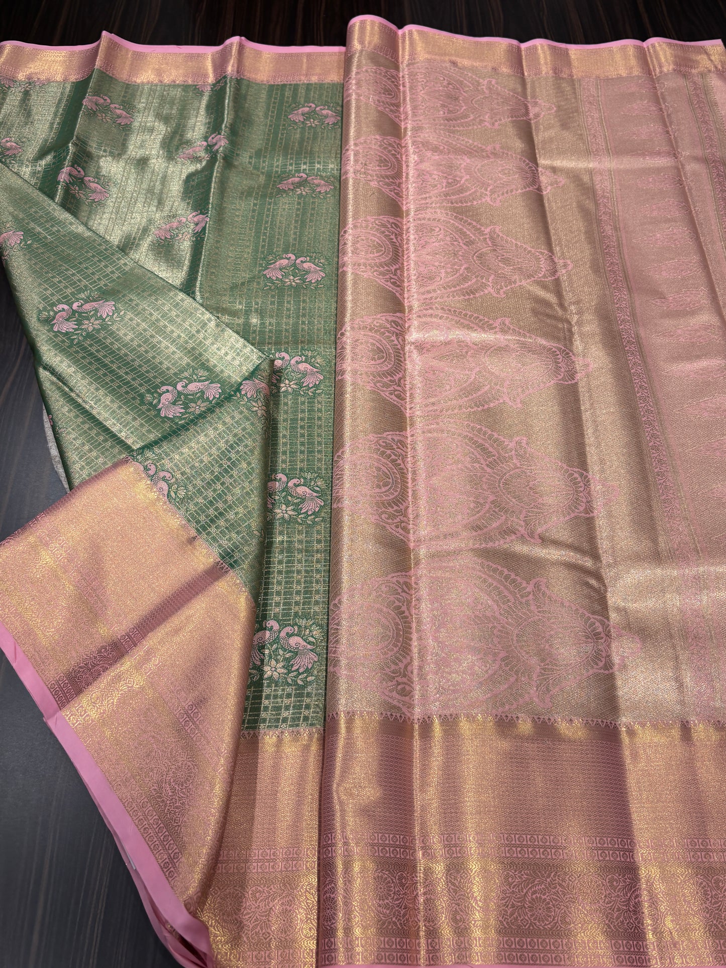 Semi Kanchipuram tissue