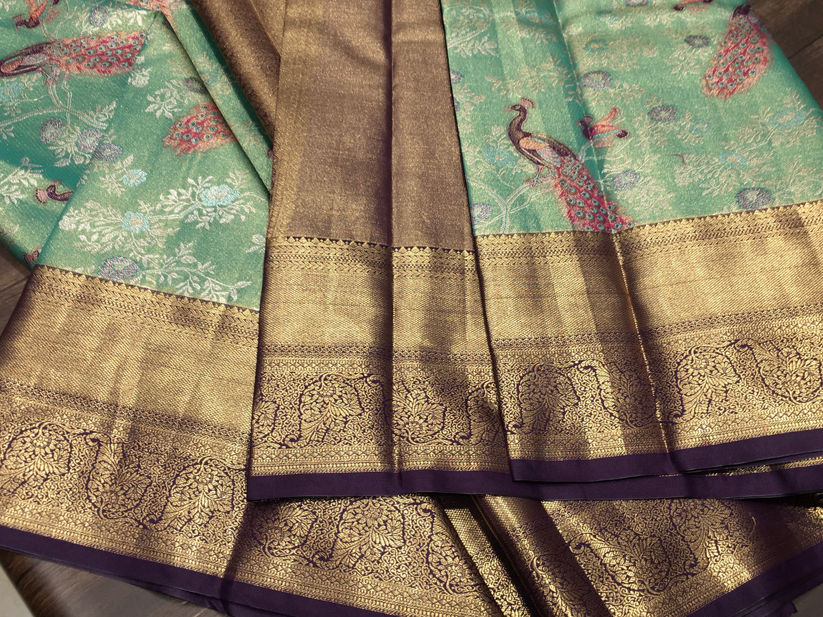 Semi Kanchipuram Tissue
