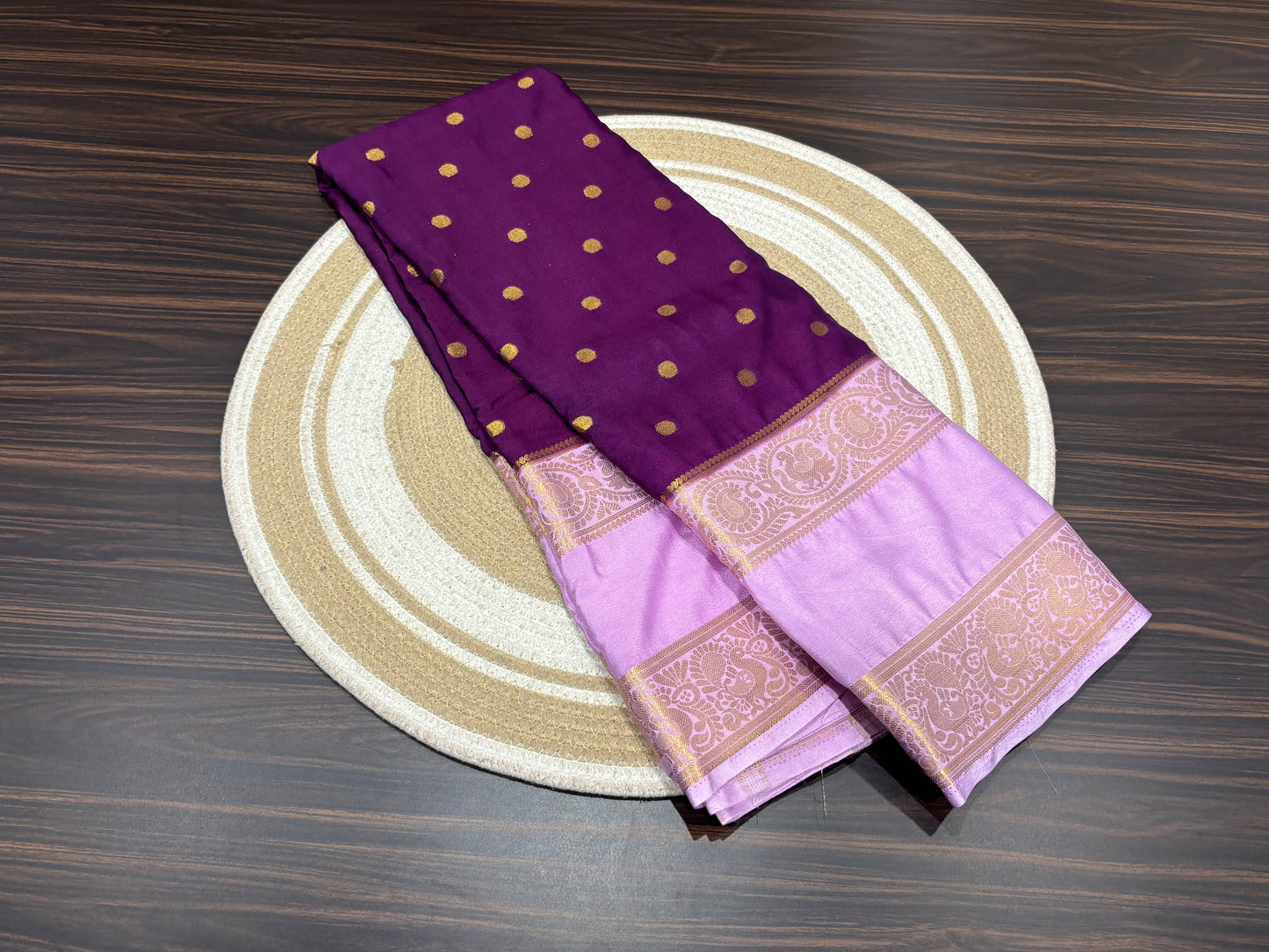 Semi Mysore crape