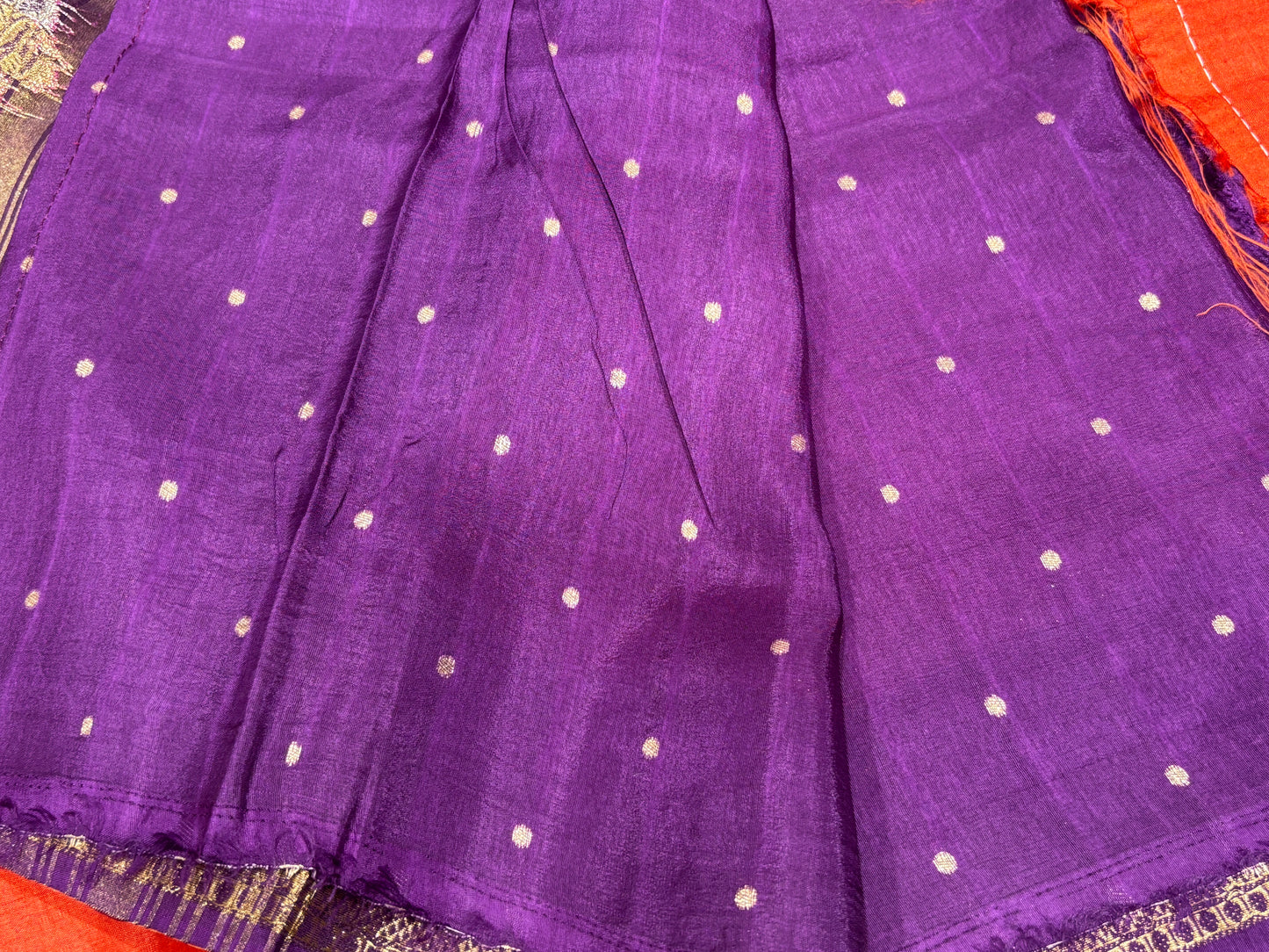 Soft tussar saree