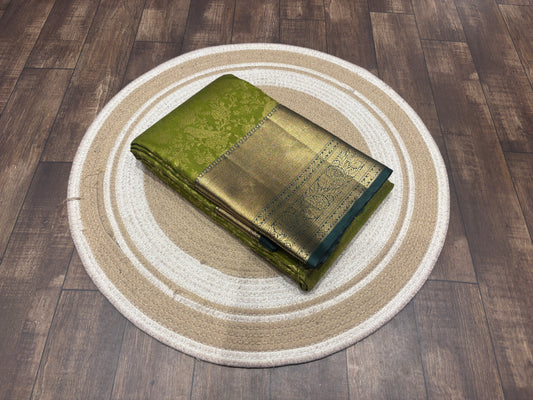 Semi Kanchipuram silk
