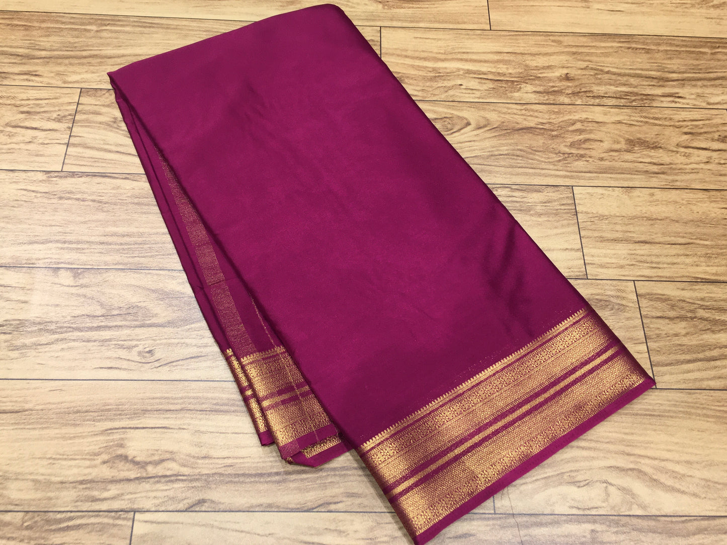 Semi Mysore Crape Silk