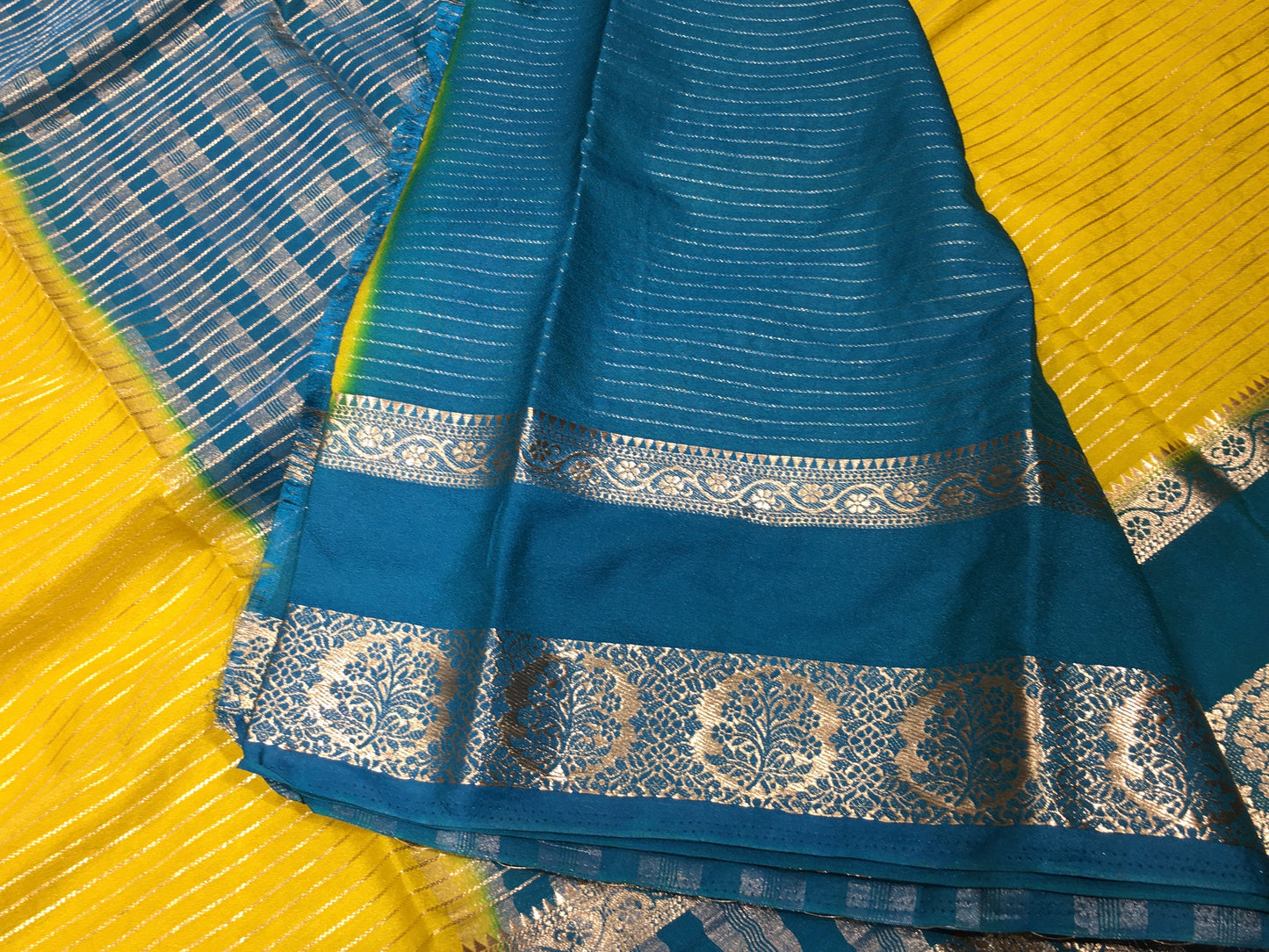 Semi Mysore crape