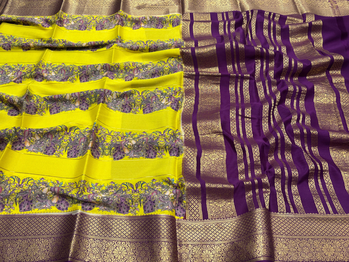 Pure Mysore silk
