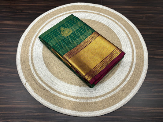Semi Kanchipuram silk