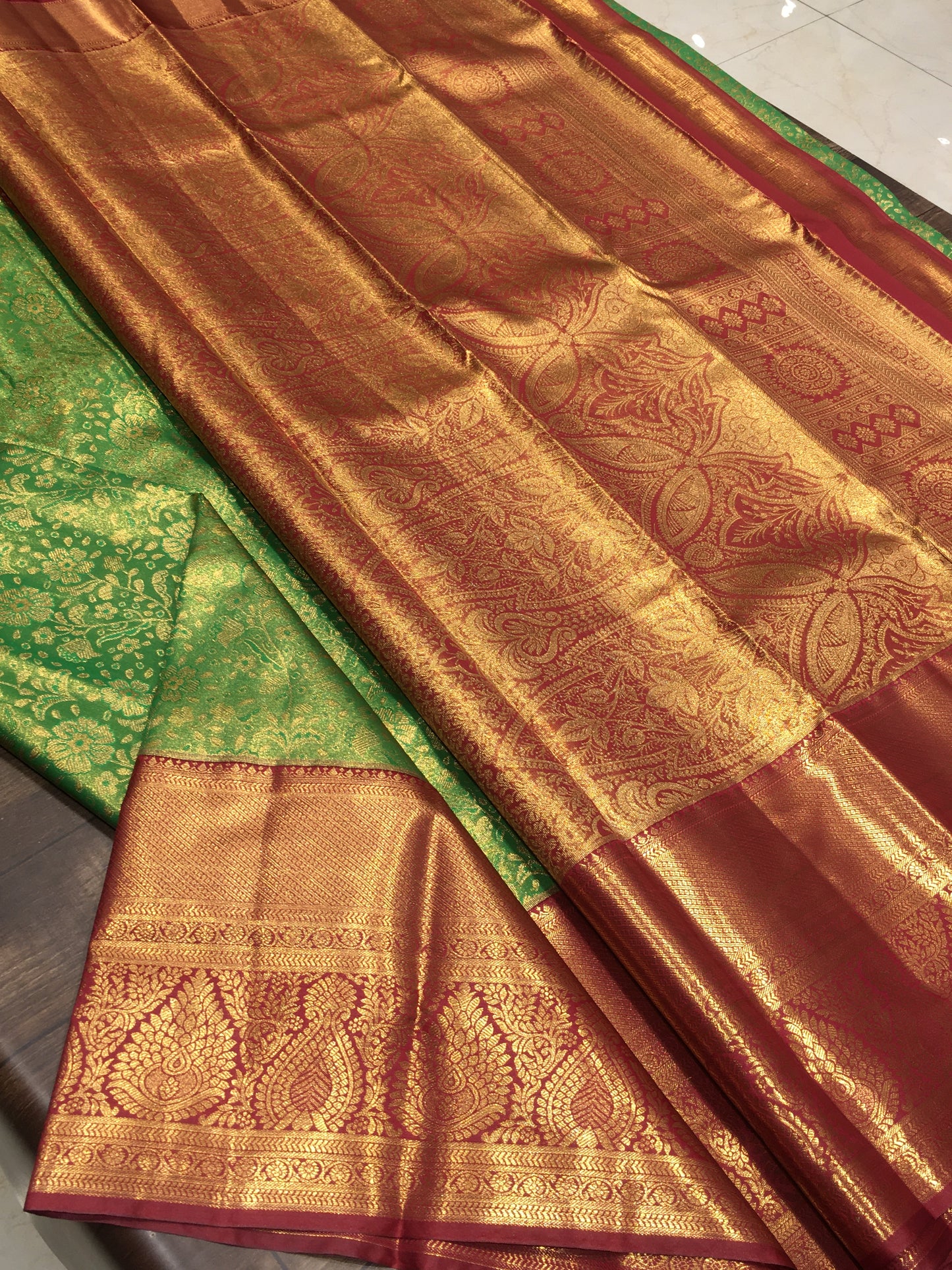 Semi Kanchipuram tissue
