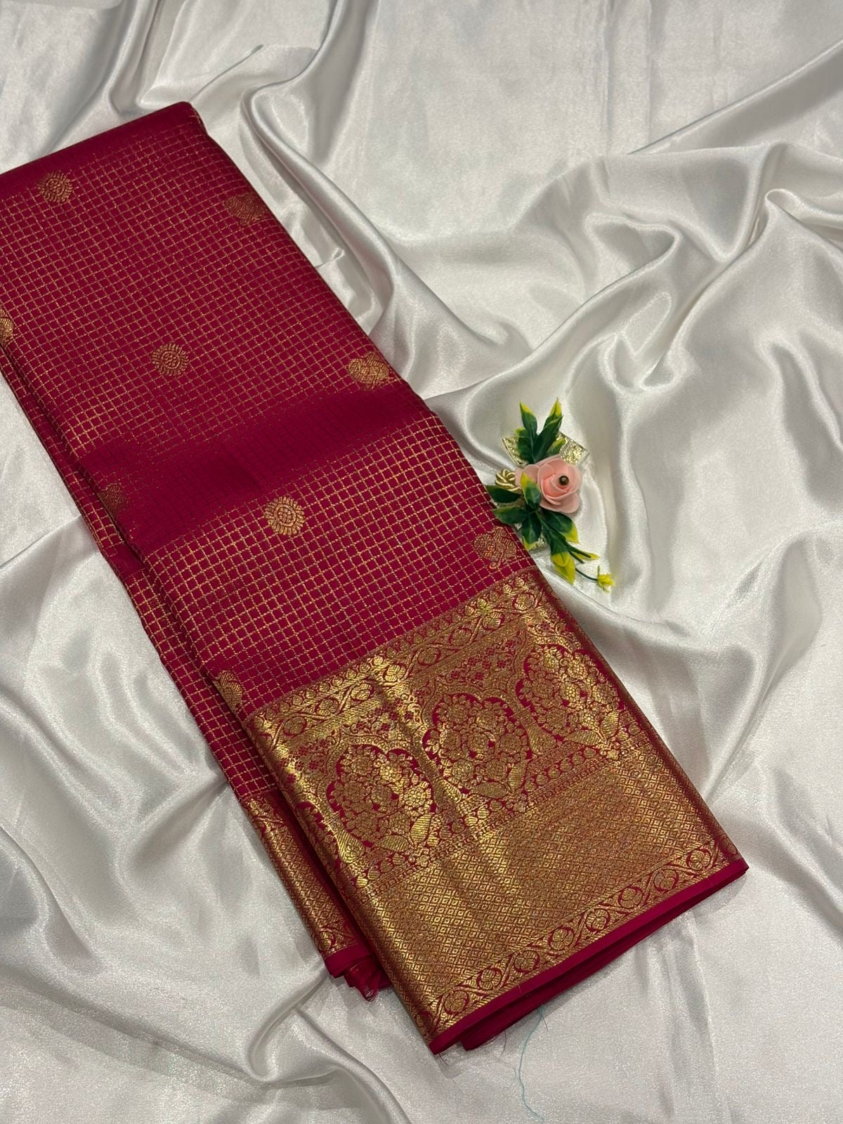 Pure kanchipuram silk saree