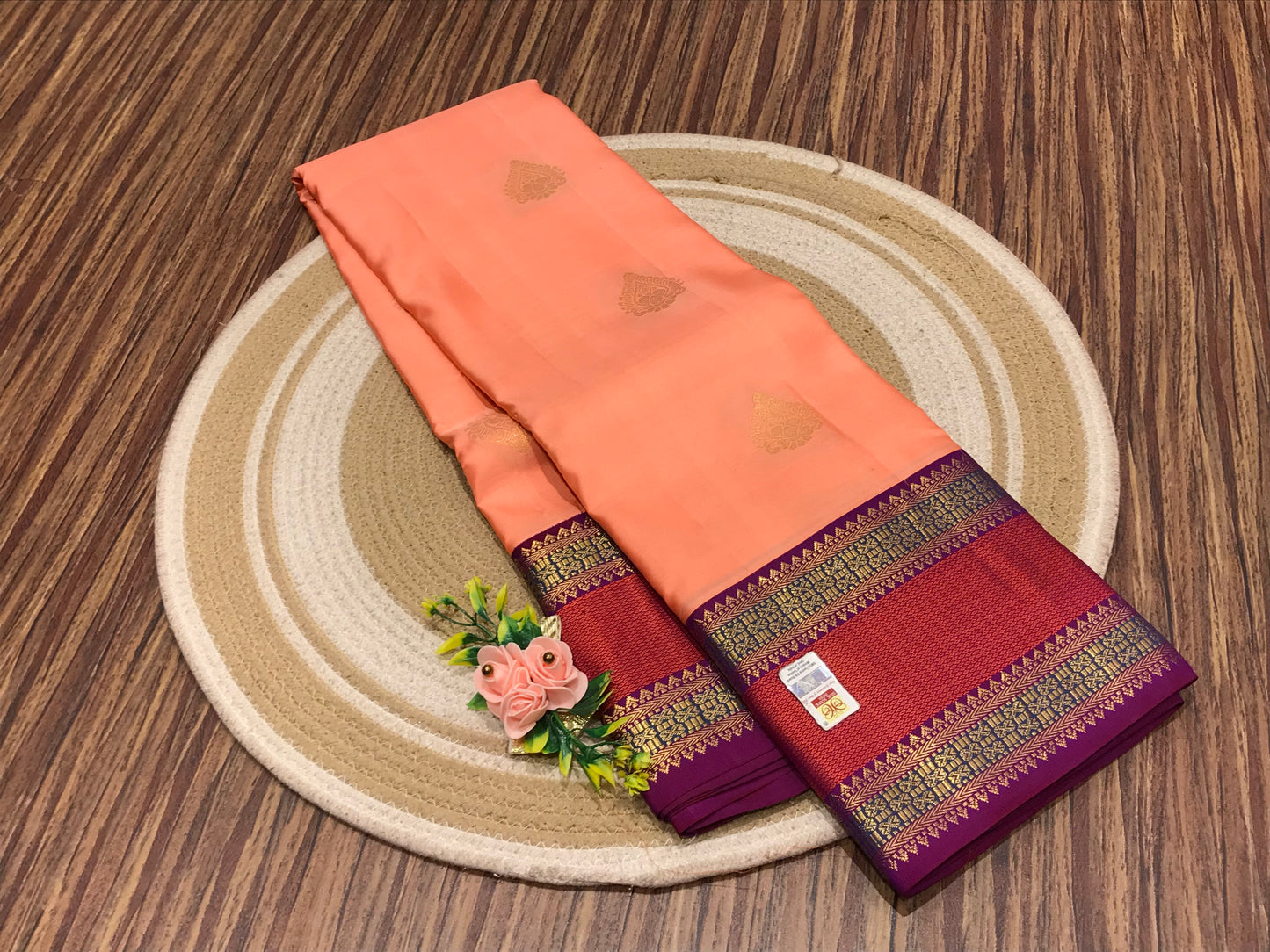 Pure Kanchipuram silk