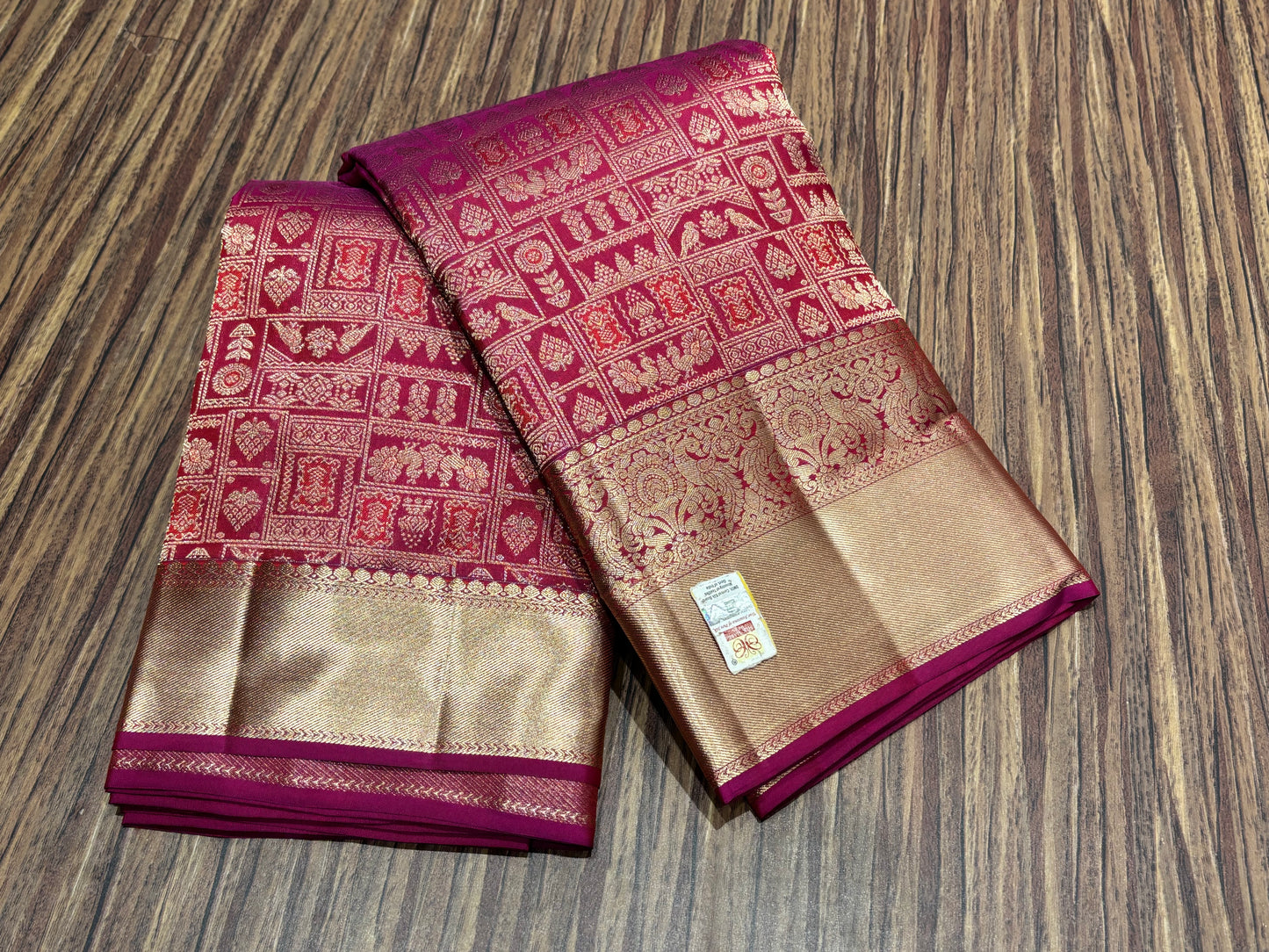 Pure Kanchipuram Broced Silk