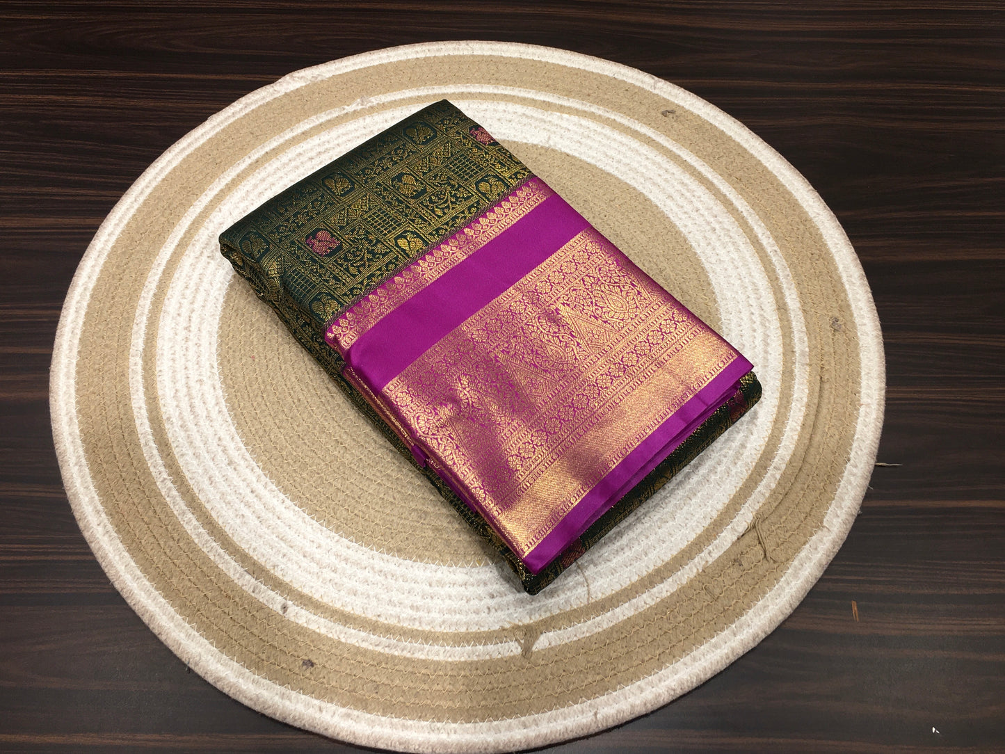 Semi Kanchipuram silk