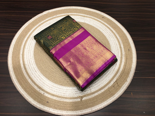 Semi Kanchipuram silk
