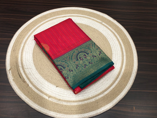 Semi Kanchipuram silk