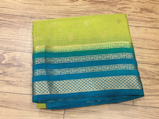 Semi Mysore Crape Silk