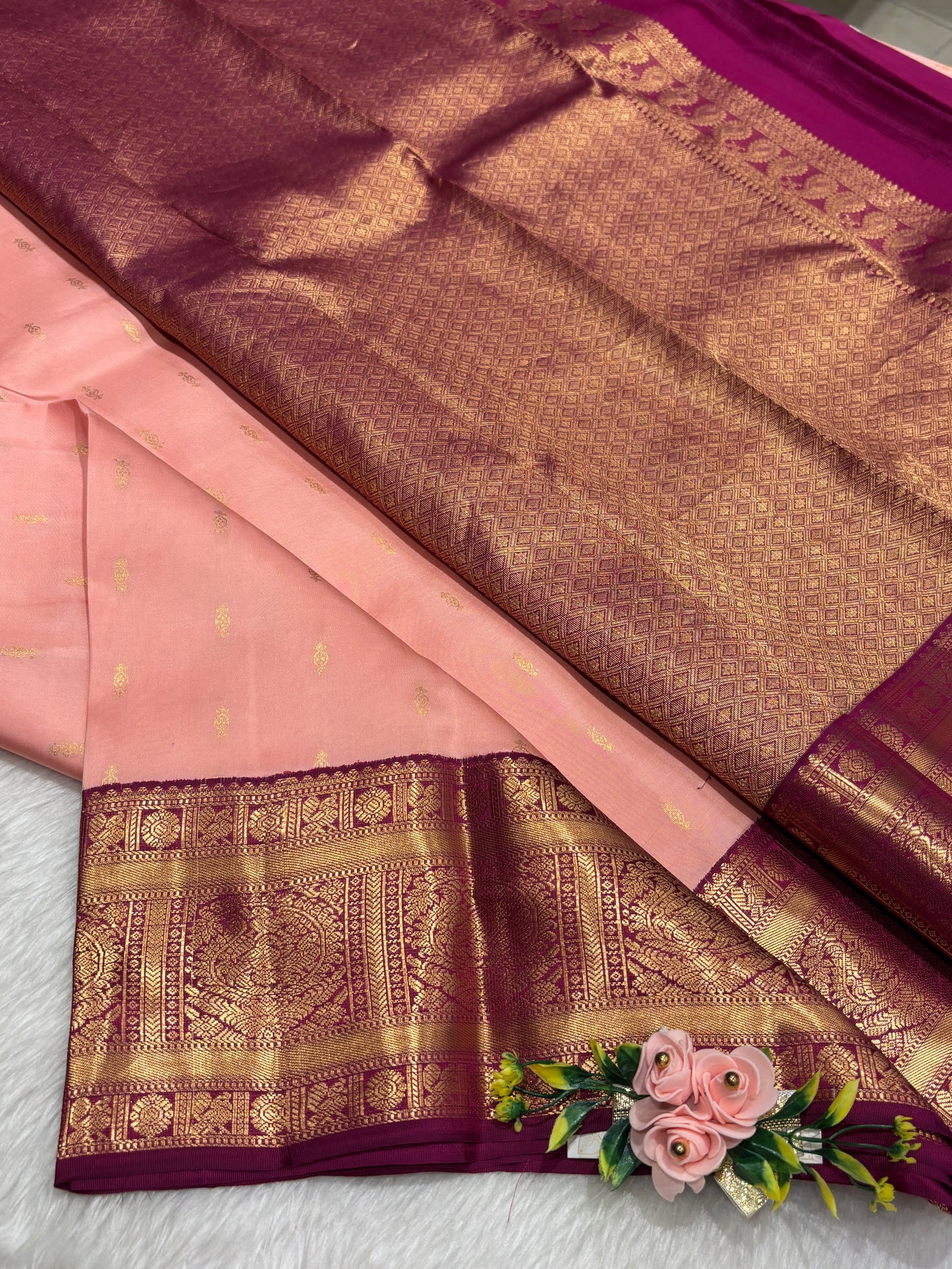 Pure Kanchipuram silk