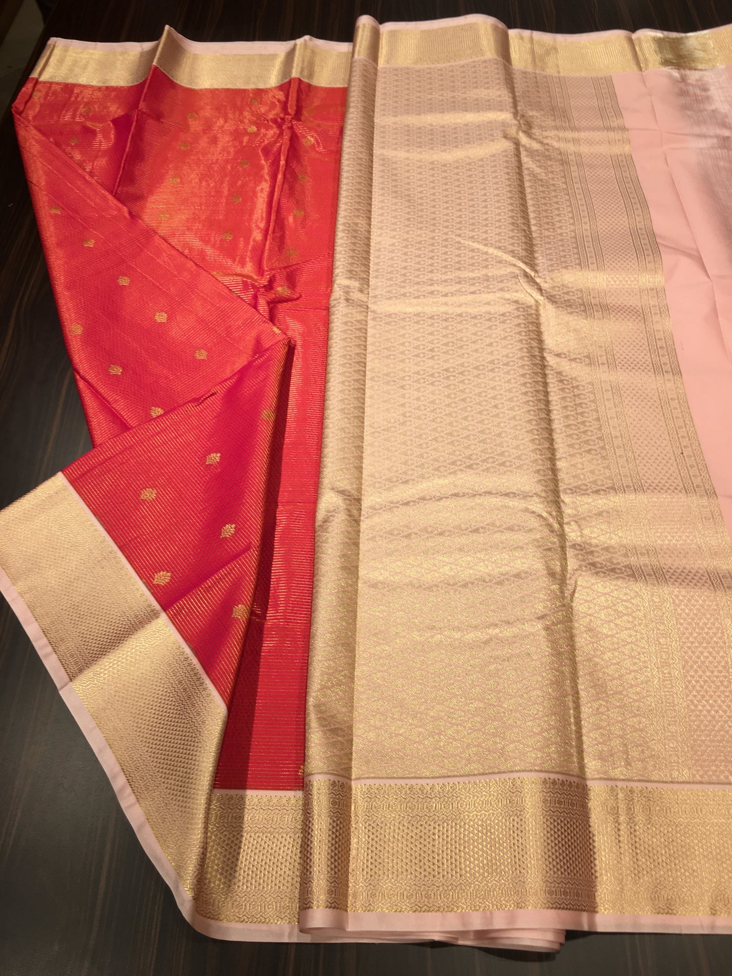 Semi Kanchipuram silk