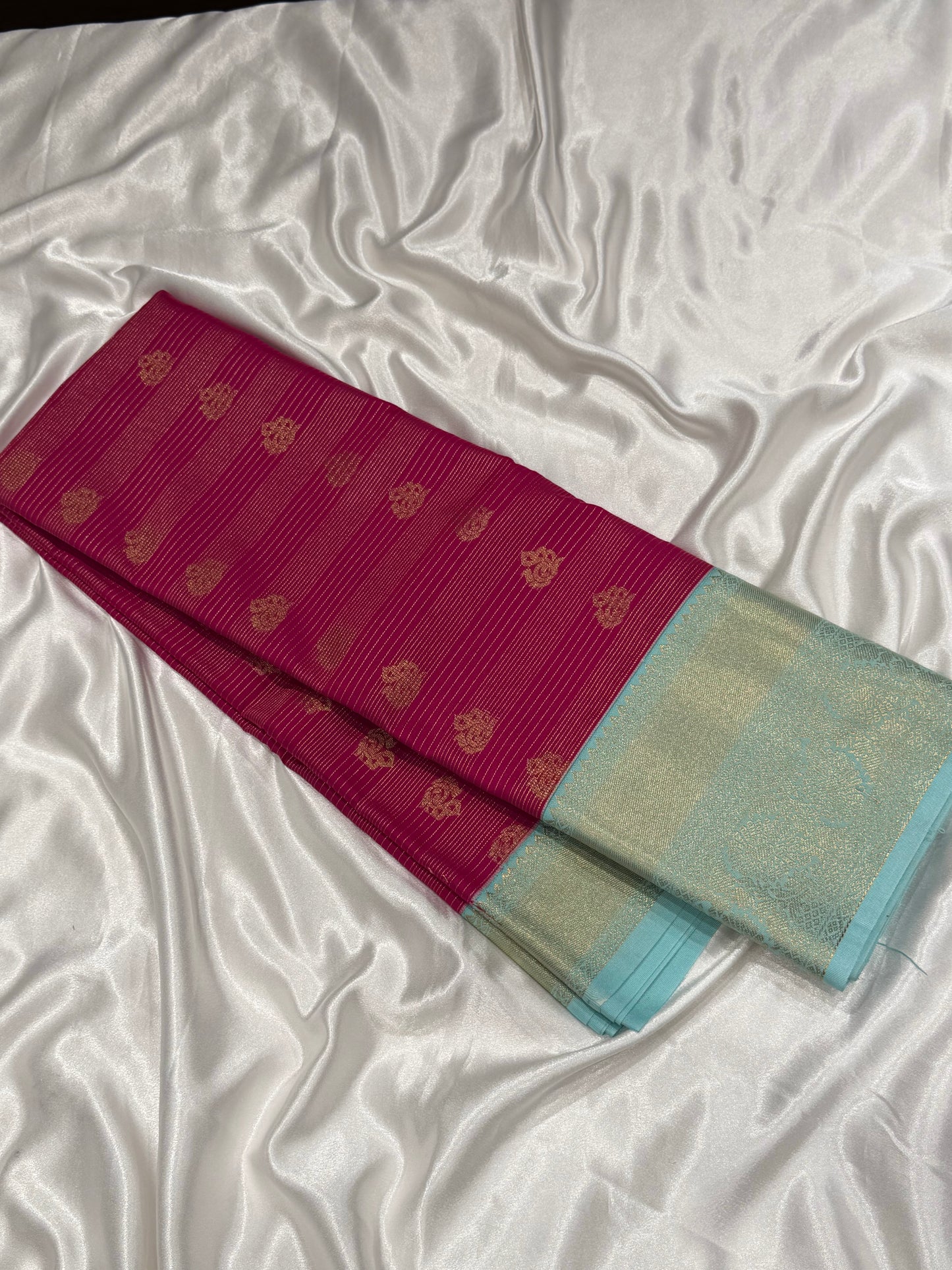 Semi Kanchipuram silk