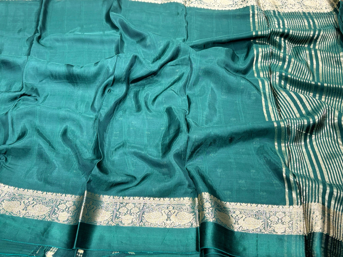 Semi Mysore Crape Silk