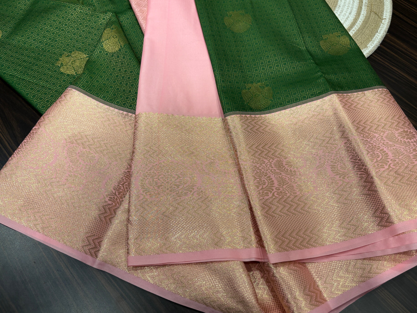 Semi Kanchipuram silk