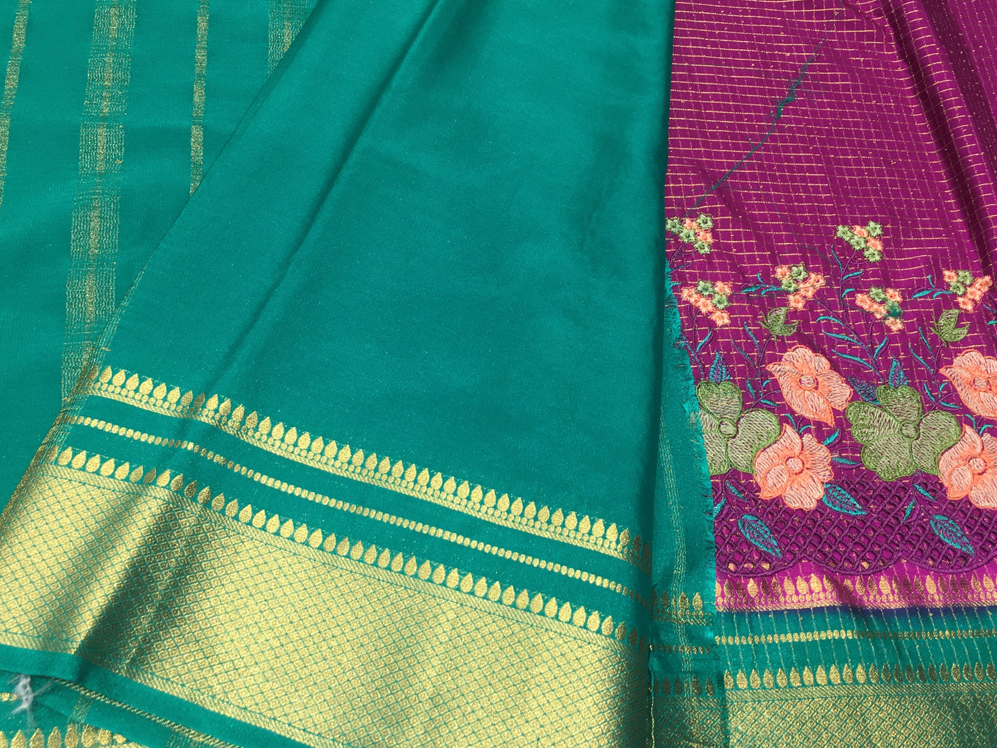 Semi Mysore crape silk