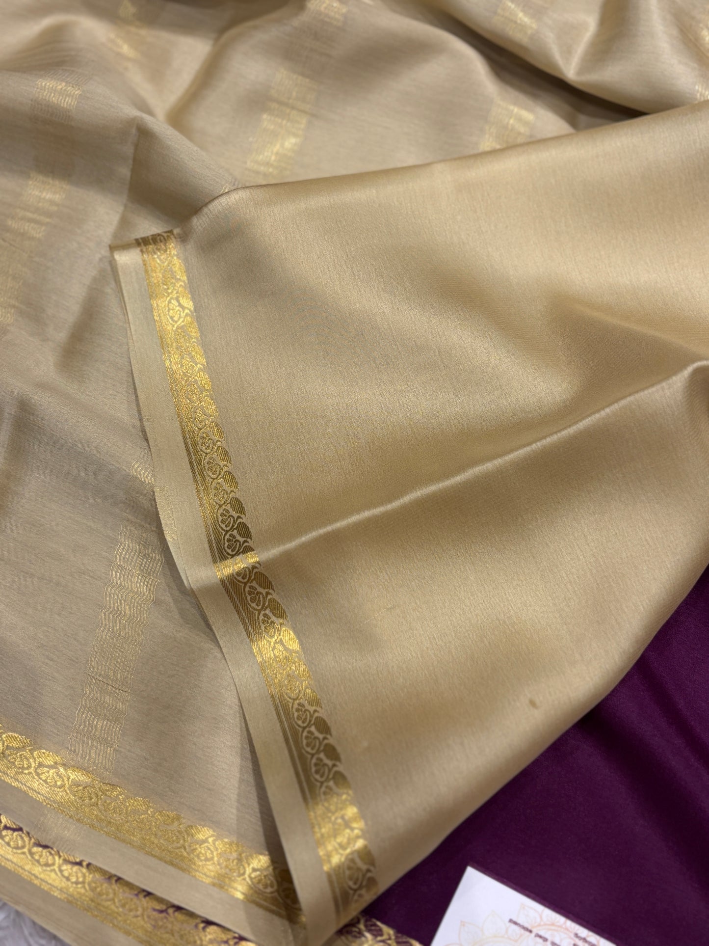 Pure Mysore silk