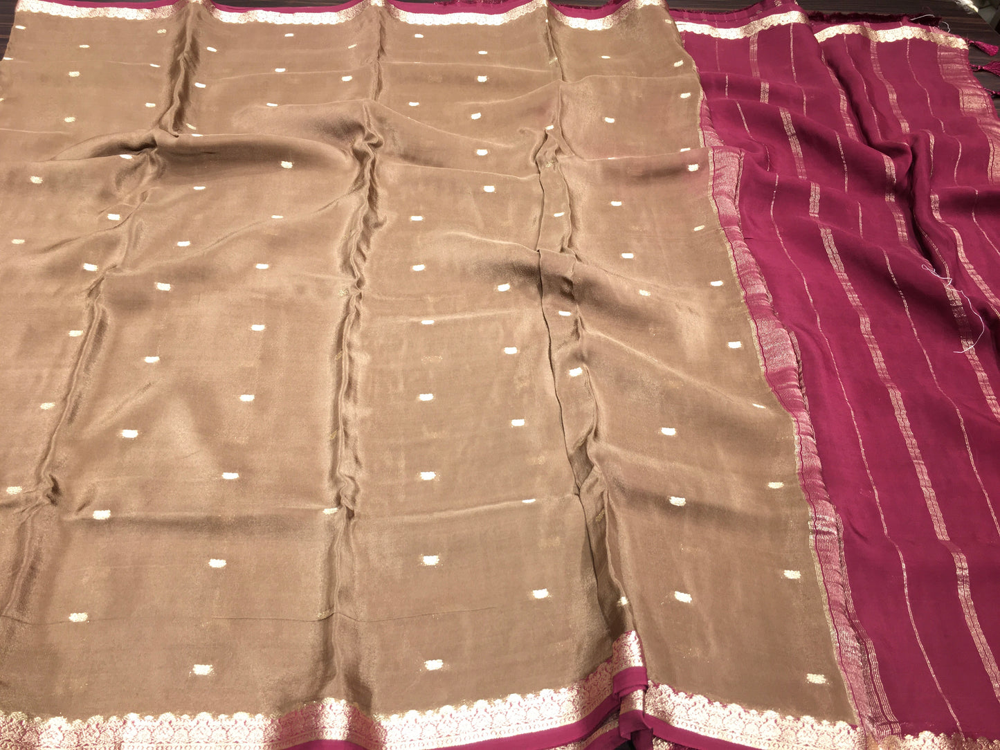 Semi Mysore crape