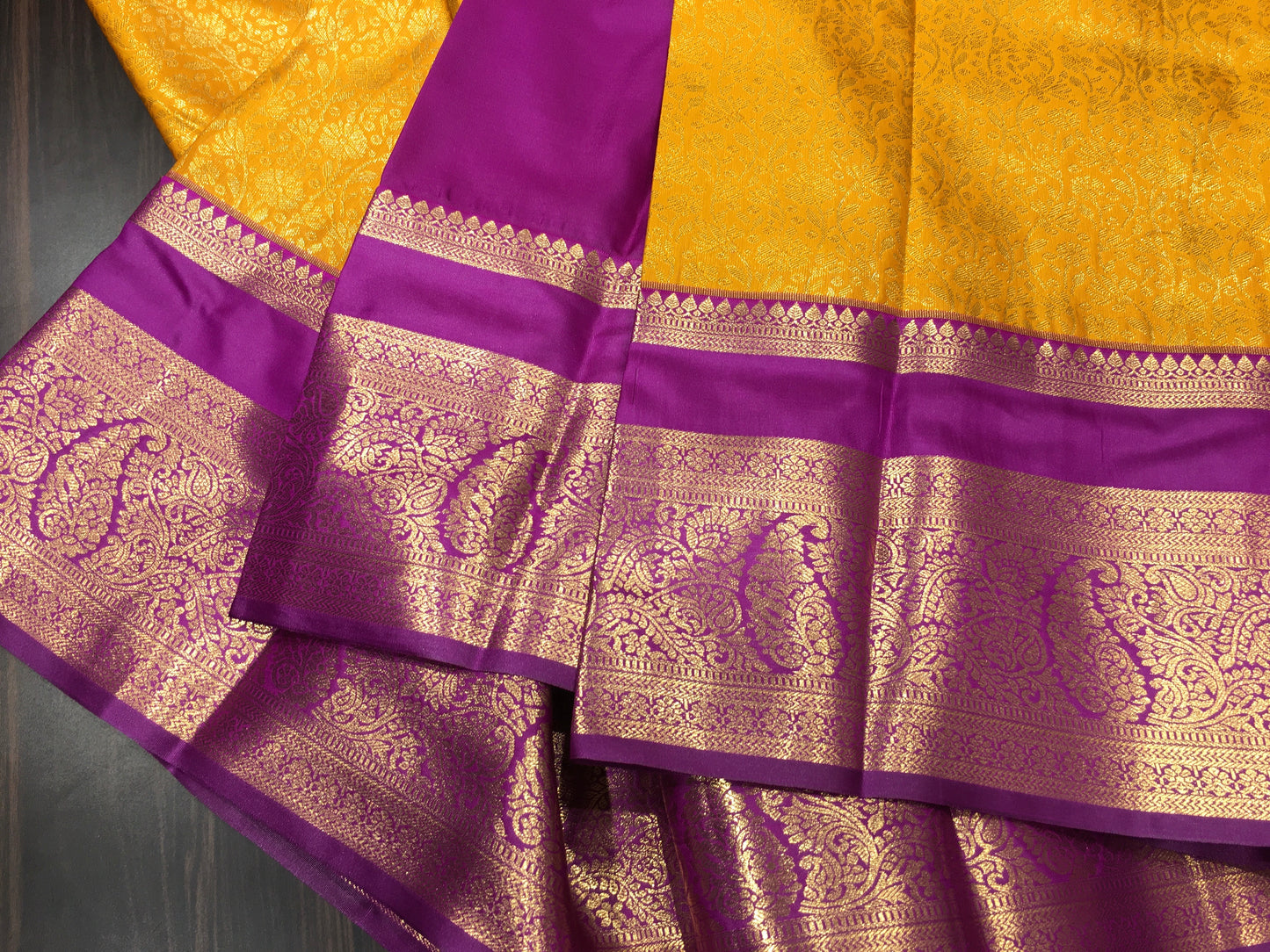 Semi Kanchipuram silk