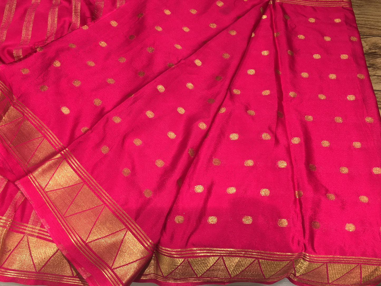 Semi Mysore Crape Silk