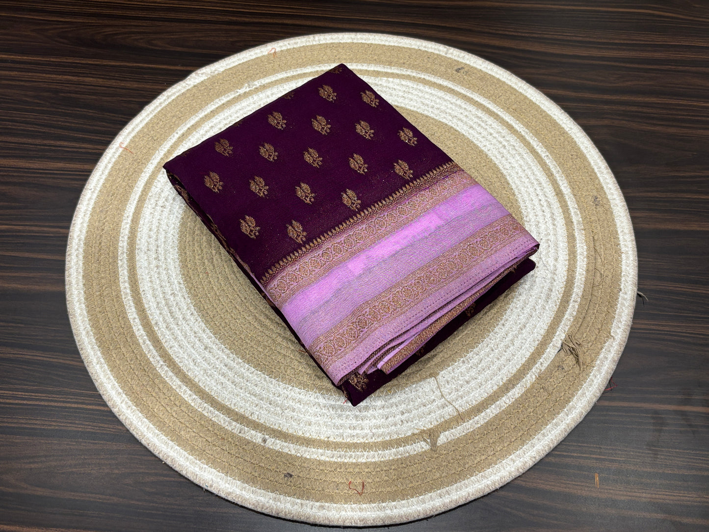 Chiffon georgette saree