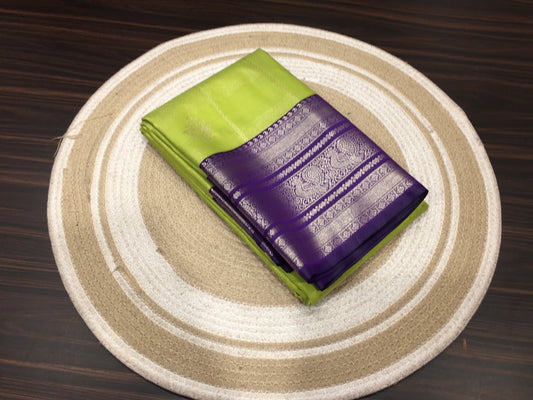 Semi Kanchipuram silk