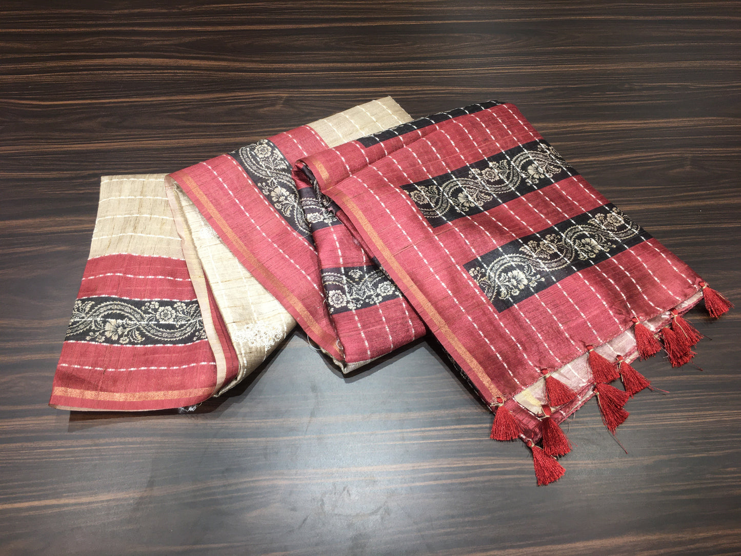 Fancy cotton saree