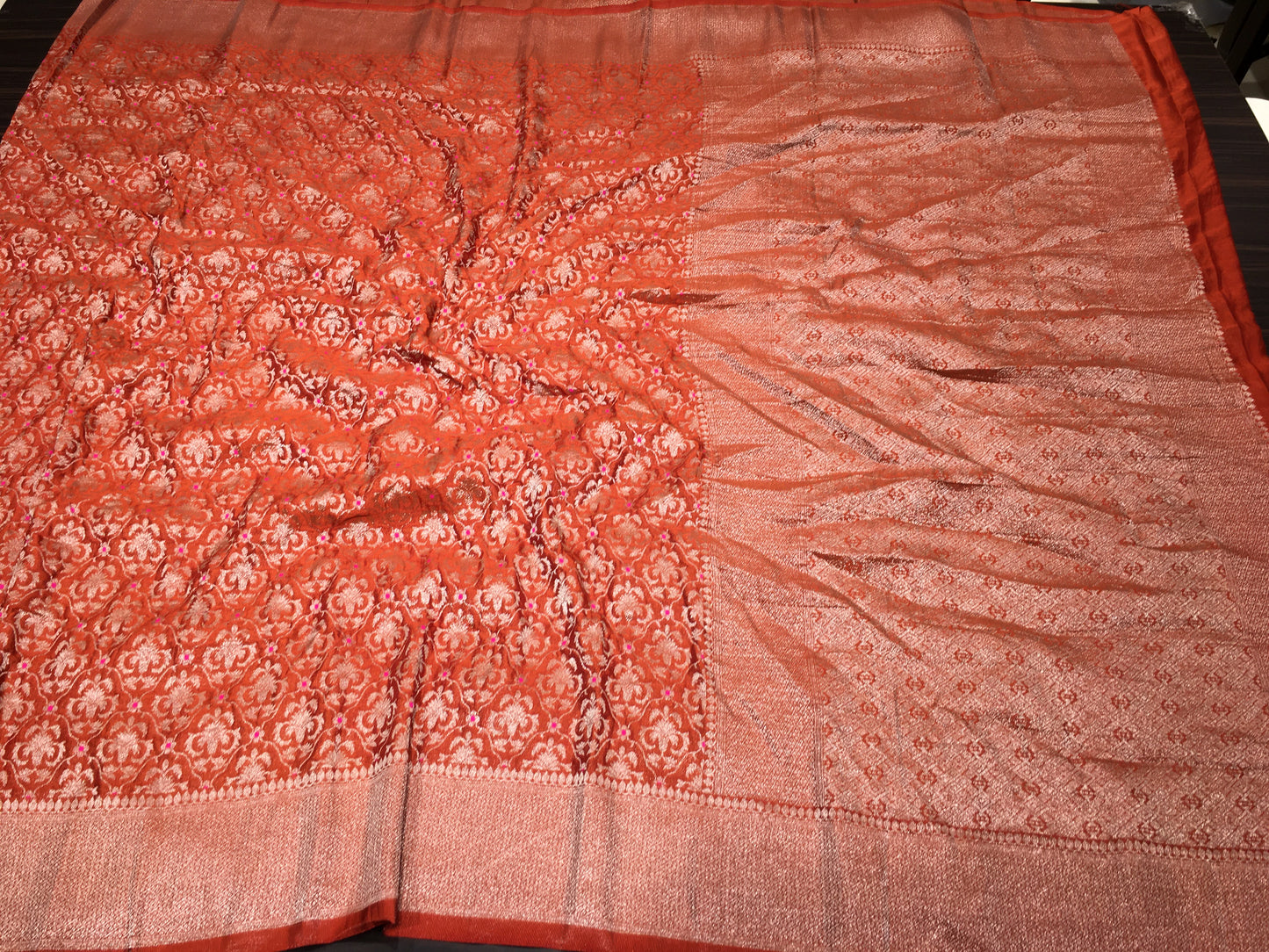 Chiffon georgette saree