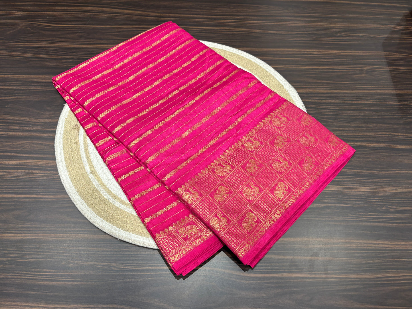 Mulberry silk saree