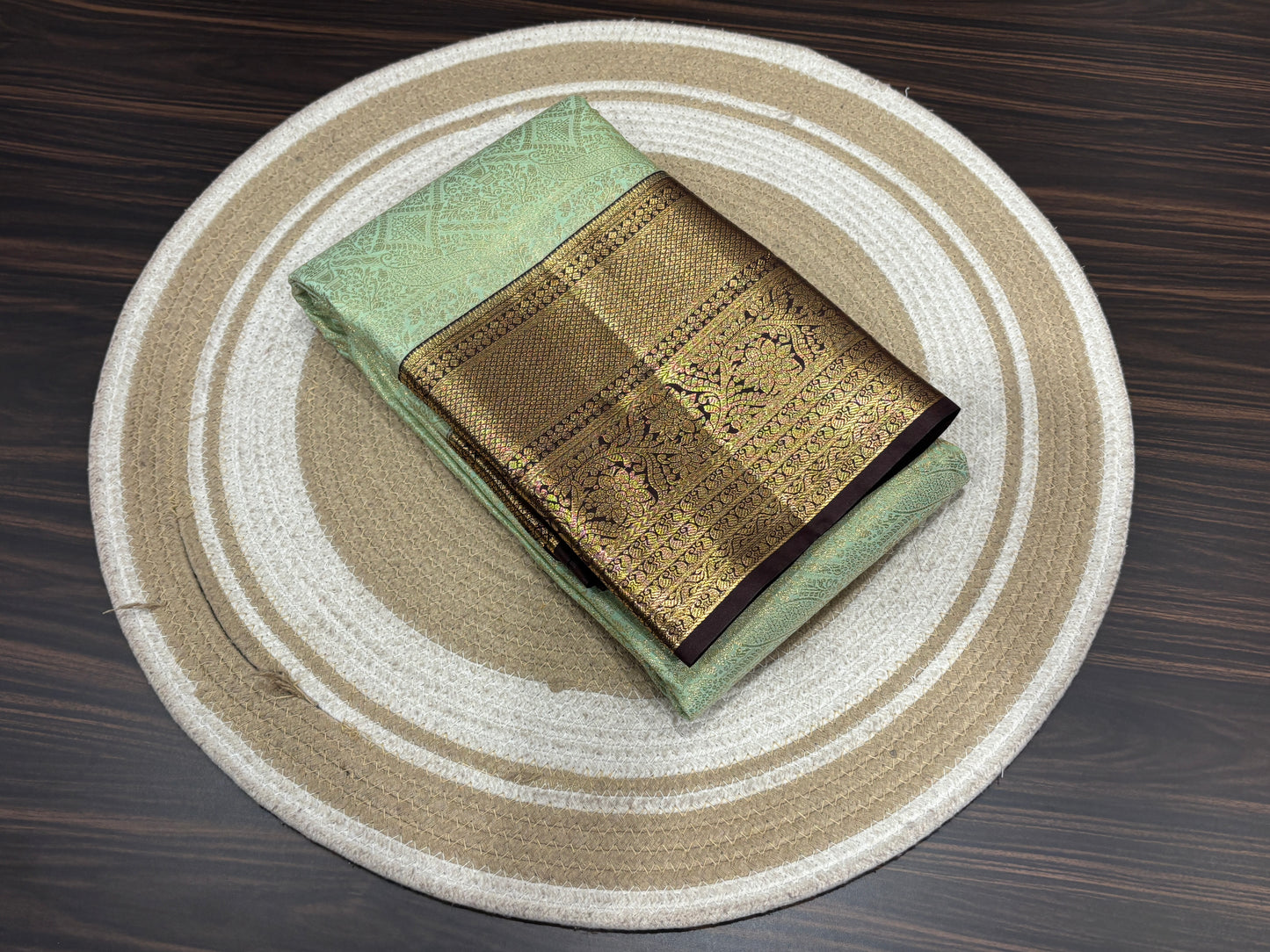 Semi Kanchipuram silk