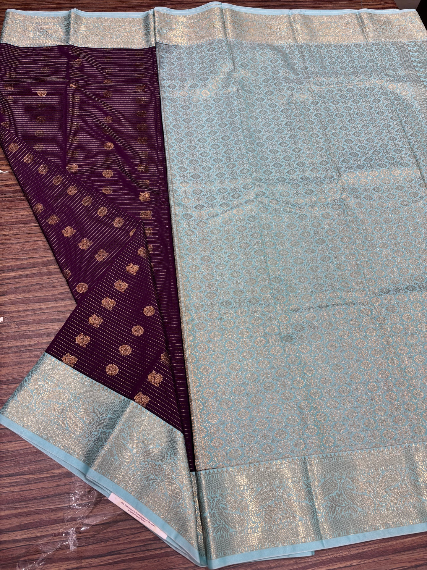 Semi Kanchipuram silk