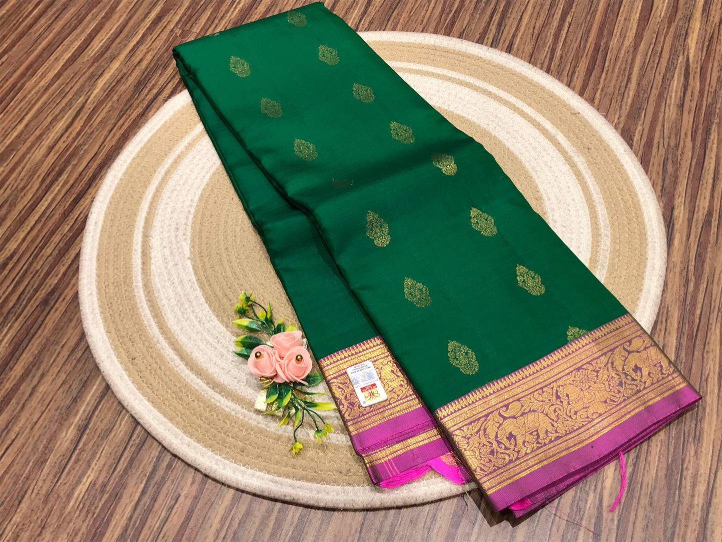 Pure Kanchipuram silk
