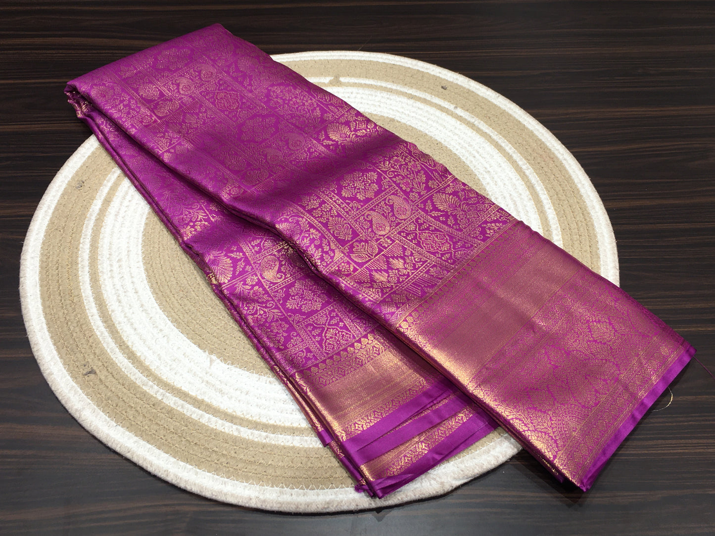 Semi Kanchipuram silk